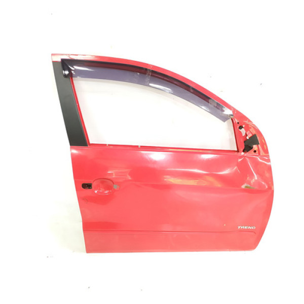 Porta Dianteira Direita Vw Gol  2013 V1553 - P32 Dianteira Vermelho