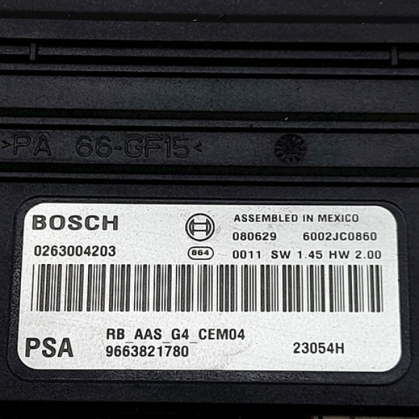 Módulo Conforto  Citroën C4 Picasso  2009 191822