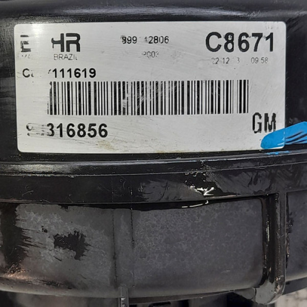 Ventoinha Ar Forçado Gm Meriva 1.8 8v 2005    205497