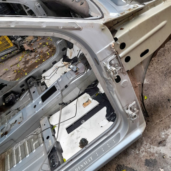 Caixa Ar Pé Coluna Central Direita Renault Logan 1.6 16v 200