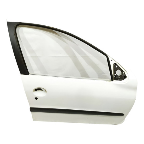 Porta Dianteira Direita Peugeot 206 1.6 8v 2001 V1342 - P32 Dianteira Direito Branco