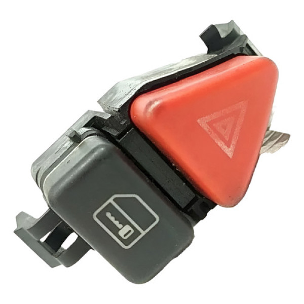 Botão Pisca-alerta Trava Porta Mercedes Classe A 160 10552 Preto