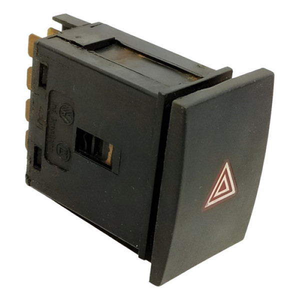 Botão Pisca-alerta Vw Gol Parati Saveiro G3 Original 11063 - Preto