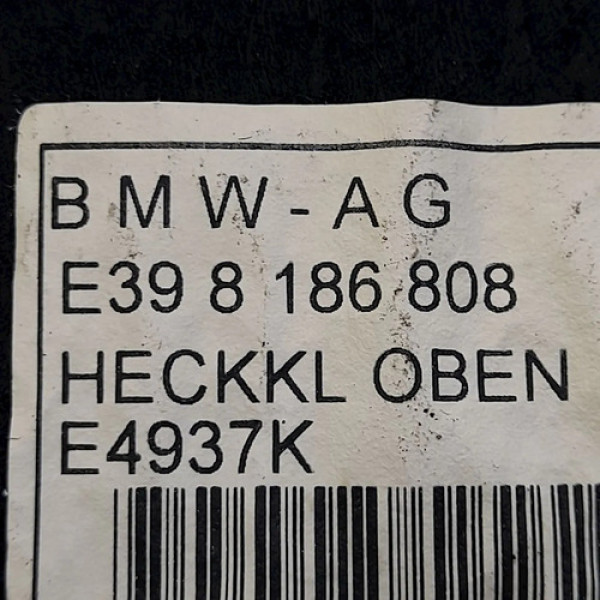 Acabamento Interno Tampa Traseira  Bmw 540ia Dn81 2002 20605 Não Informado