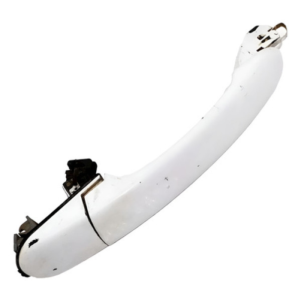 Maçaneta Externa Traseira Esquerda Vw Gol 16v 2000 100811 Branco