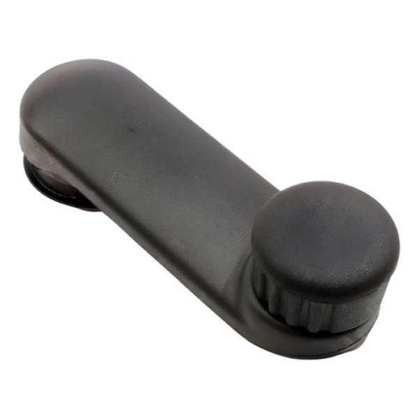 Manivela Vidro Traseiro Direito Sandero 2015 Original 52164 Preto