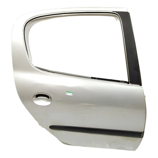 Porta Traseira Direita Peugeot 206 1.4 2005 V1345 - P34 Traseira Direito Cinza