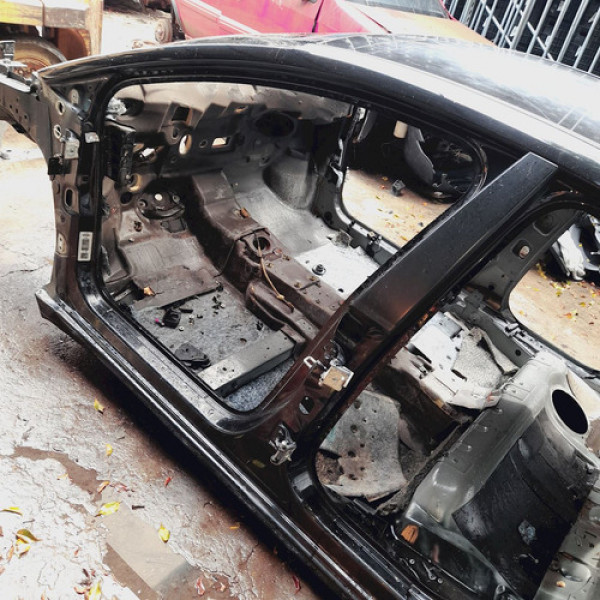 Caixa Ar Pé Coluna Central Esquerda Citroën C4 1.6 16v Hb 20