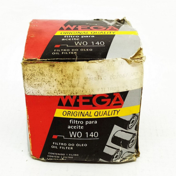Filtro Óleo Motor Wo-140 Wega Volvo C30     130675