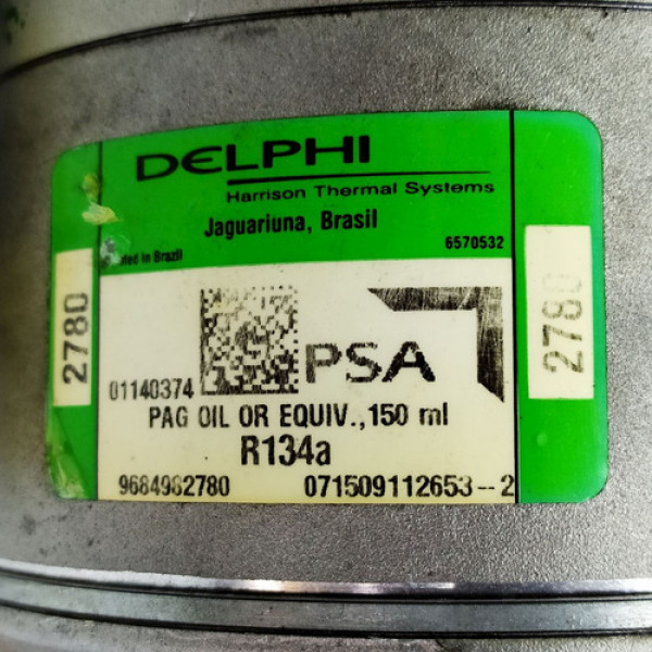 Compressor Do Ar Peugeot 207 1.4 2010 V1681 - P11