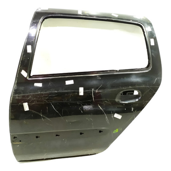 Porta Traseira Esquerda Renault Clio 2012 Original 43188 Esquerdo Preto
