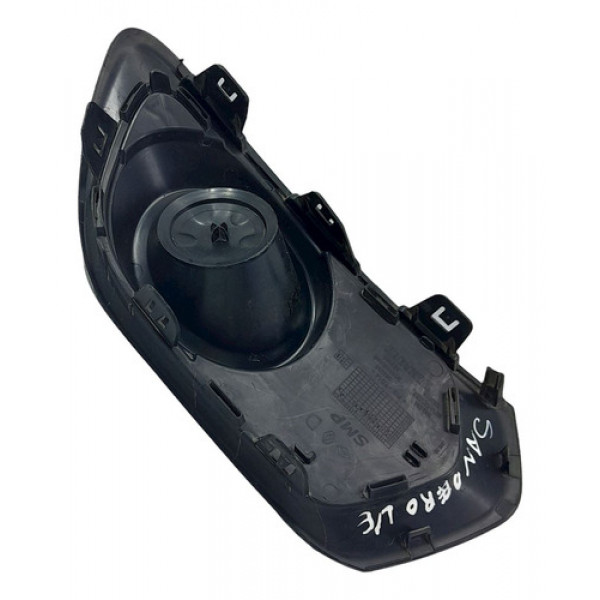Moldura Cega Farol Milha Direito Renault Sandero 2015/19    