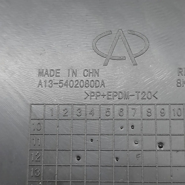 Acabamento Inferior Coluna Central Direita  Chery Celer 1.5 