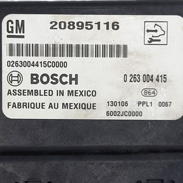 Módulo Assistente Estacionamento  Gm Sonic Hb 1.6 2013 20091 Não Informado