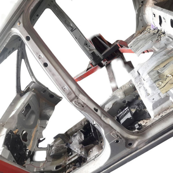 Caixa Ar Pé Coluna Central Esquerda Gm Meriva 1.8 8v 2005    Não Informado