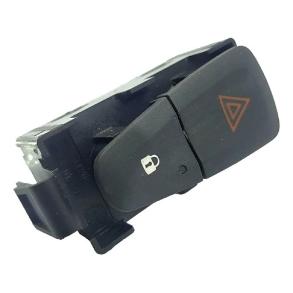 Botão Pisca-alerta Trava Portas Original Sandero 2015 1935 Preto