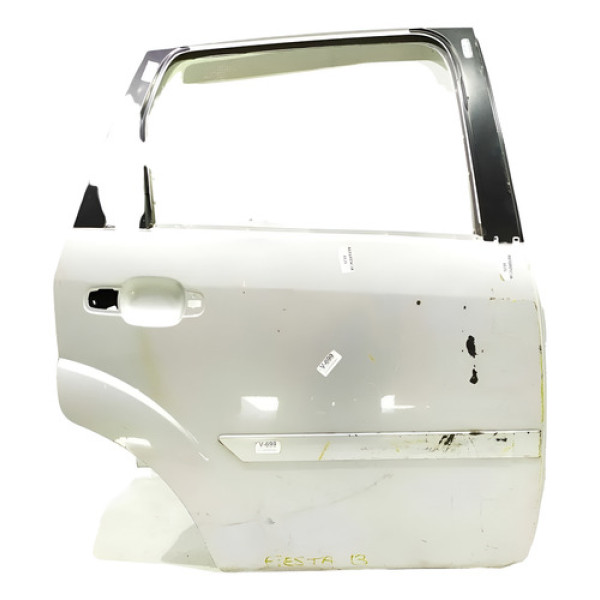 Porta Traseira Direita Ford Fiesta 2013 Original 43909 Direito Bege Porta Traseira Direita Ford Fiesta 2013 Original 43909 Direito Bege