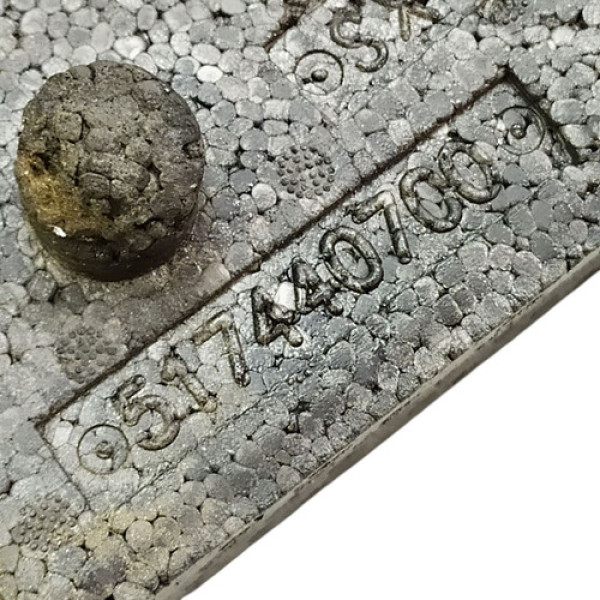 Isopor Absorvidor Impacto Para-choque Traseiro  Fiat Idea El