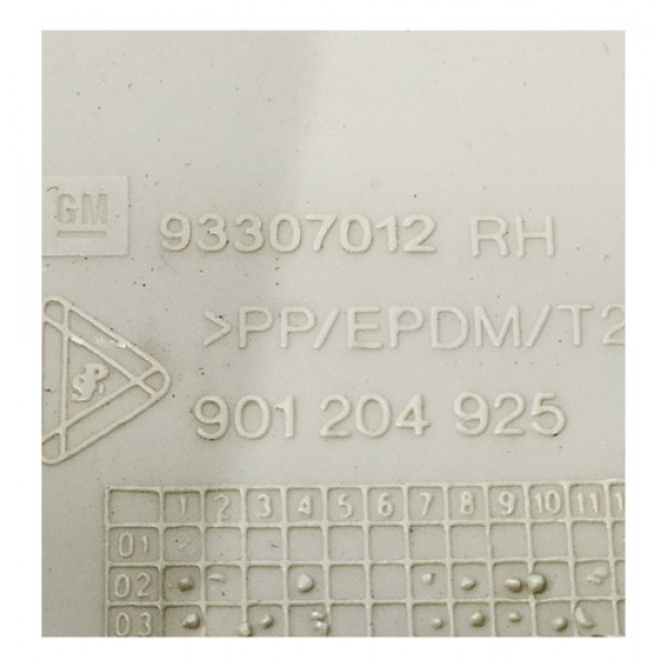 Capa Superior Coluna Central Direita Gm Meriva 1.8 2005 7512