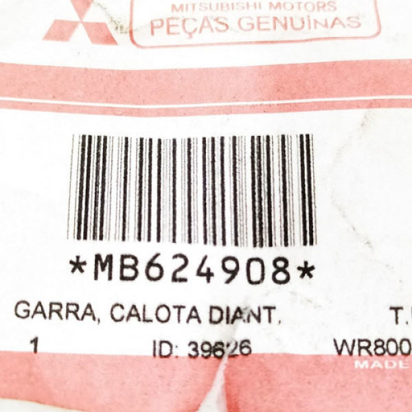 Par Grampo Tampa Miolo Roda Pajero Mb624908 111996
