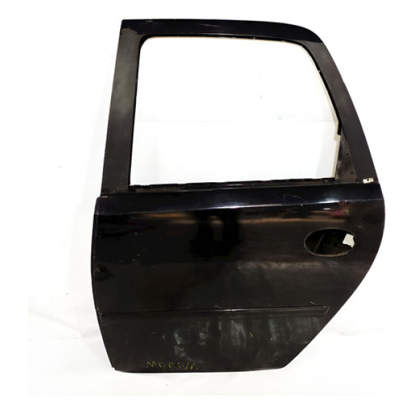 Porta Traseira Esquerda Gm Meriva 2006    43193 Preto