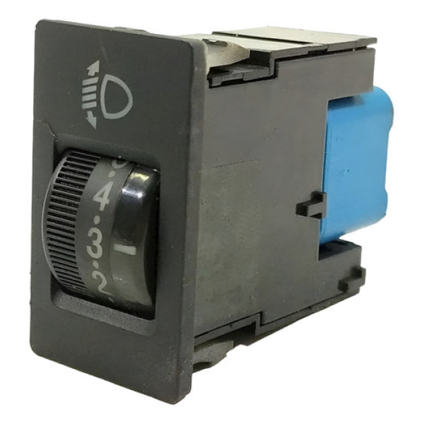 Botão Regulagem Farol Jac J3 Turin 2012 Original 118024 Preto