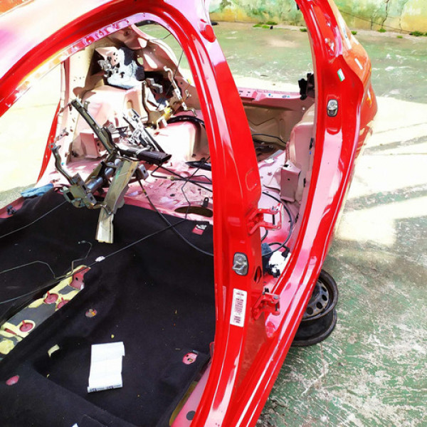 Coluna Central Esquerda Peugeot 208 2017 Original 1308