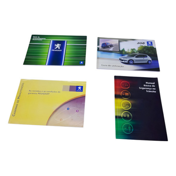 Manual Proprietario Peugeot 206 1.4 2007 198623