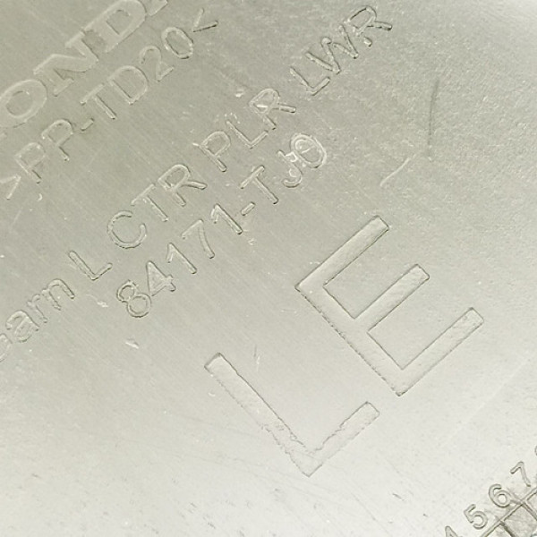 Capa Inferior Coluna Central Esquerda Honda Fit Lx At 2014 8