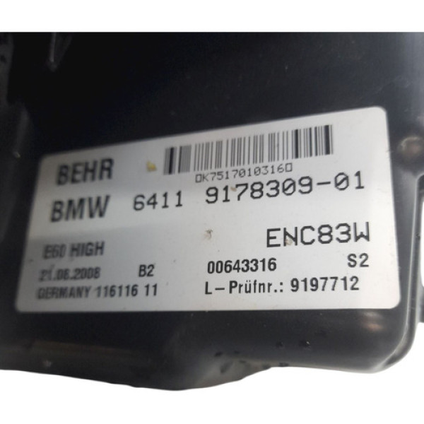 Caixa Ar Condicionado  Bmw 550i 4.8  2009 196825 Não Informado