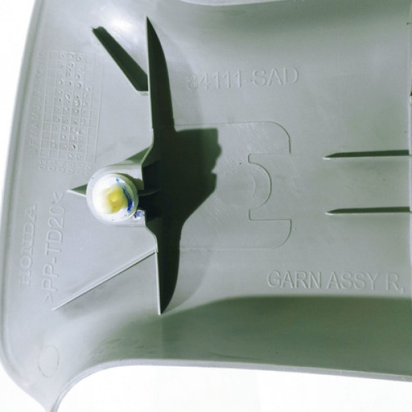 Capa Superior Coluna Central Direita Honda Fit Lx At 2007 10