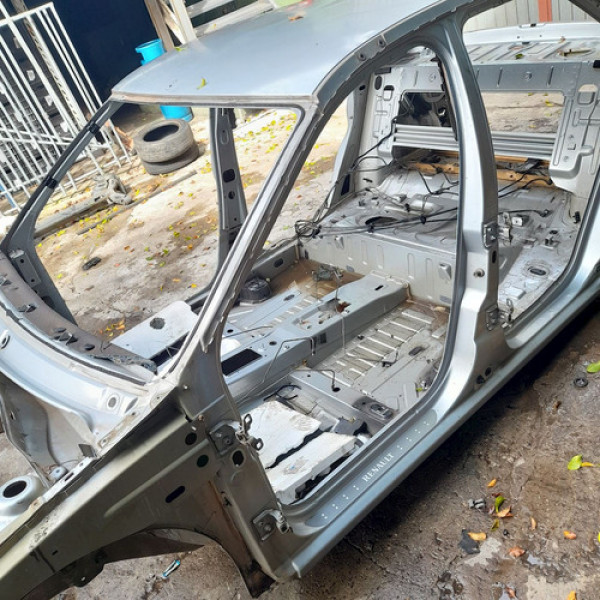 Caixa Ar Pé Coluna Central Esquerda Renault Logan 1.6 16v 20