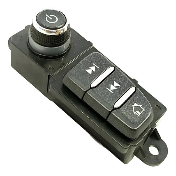 Botão Comando Rádio Gm Spin At 2019 Original 92329 Preto