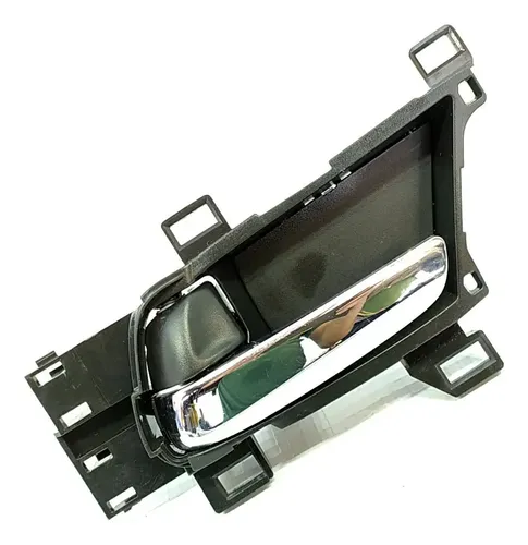 Maçaneta Interna Traseira Esquerda Honda City Lx  2017 90899 Cromado/preto Traseira
