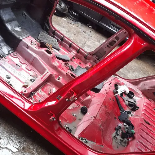 Caixa Ar Pé Coluna Central Esquerda  Peugeot 207 Xr  2011 18