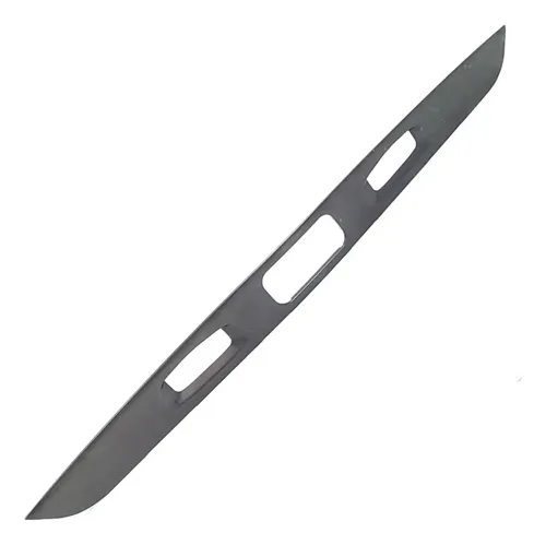 Moldura Lanterna Luz Placa Honda Civic Lxs 1.8 2013 139631 Preto