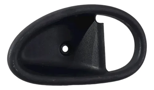 Acabamento Maçaneta Interna Porta Esquerda  Fiat Palio Ed 2p Preto Dianteira