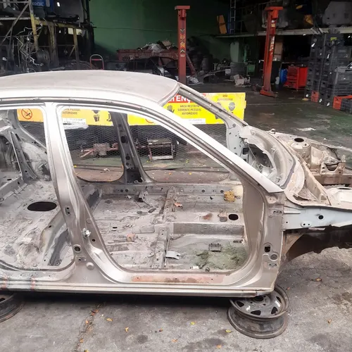 Caixa Ar Pé Coluna Central Direita  Honda Civic Lx 1.7 16v A Não Informado