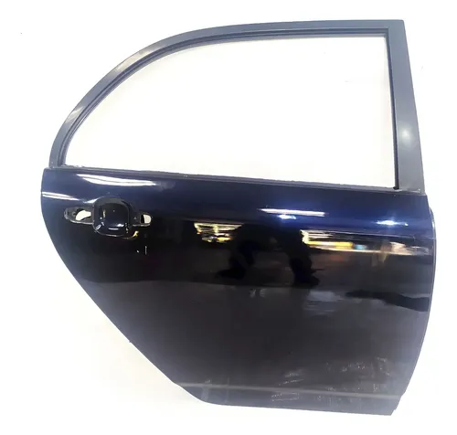 Porta Traseira Direita Toyota Corolla 2004    137232 Traseira Azul
