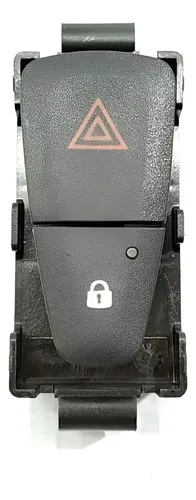 Botão Pisca-alerta Trava Portas Sandero 2015 Original 52091 Preto