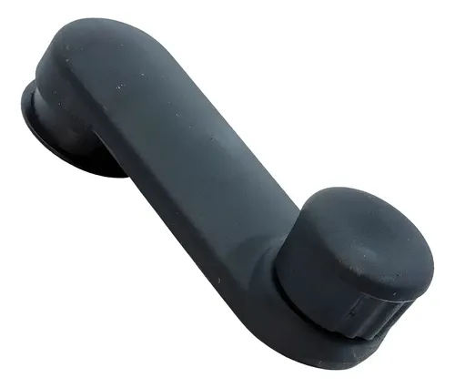 Manivela Vidro Dianteiro Direito Sandero 2017 Original 51440 Preto