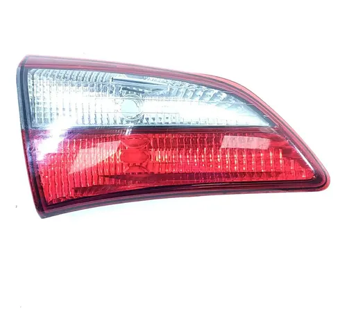 Lanterna Esquerda Tampa Traseira Hyundai Hb20 1.0  2019 1337 Esquerdo/motorista Vermelho E Cristal