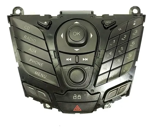 Comando Som Original Ford New Fiesta 2013    126485